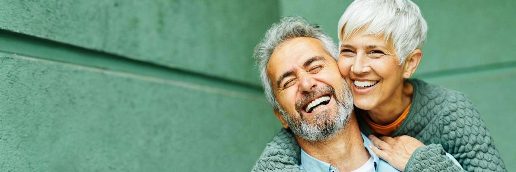 A laughing couple | Wilmington family dentist