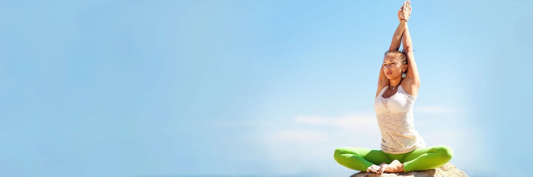 woman doing yoga l best dentist wilmington